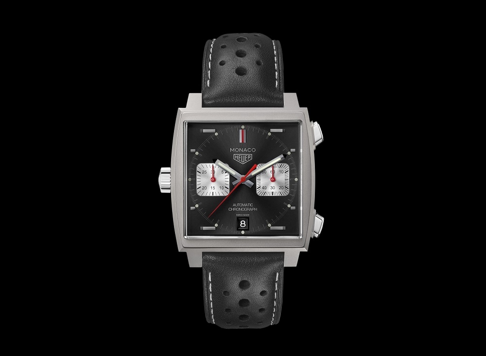 The fifth and last limited edition of the Tag Heuer Monaco watch. u00e2u20acu201d Picture courtesy of Tag Heuer 