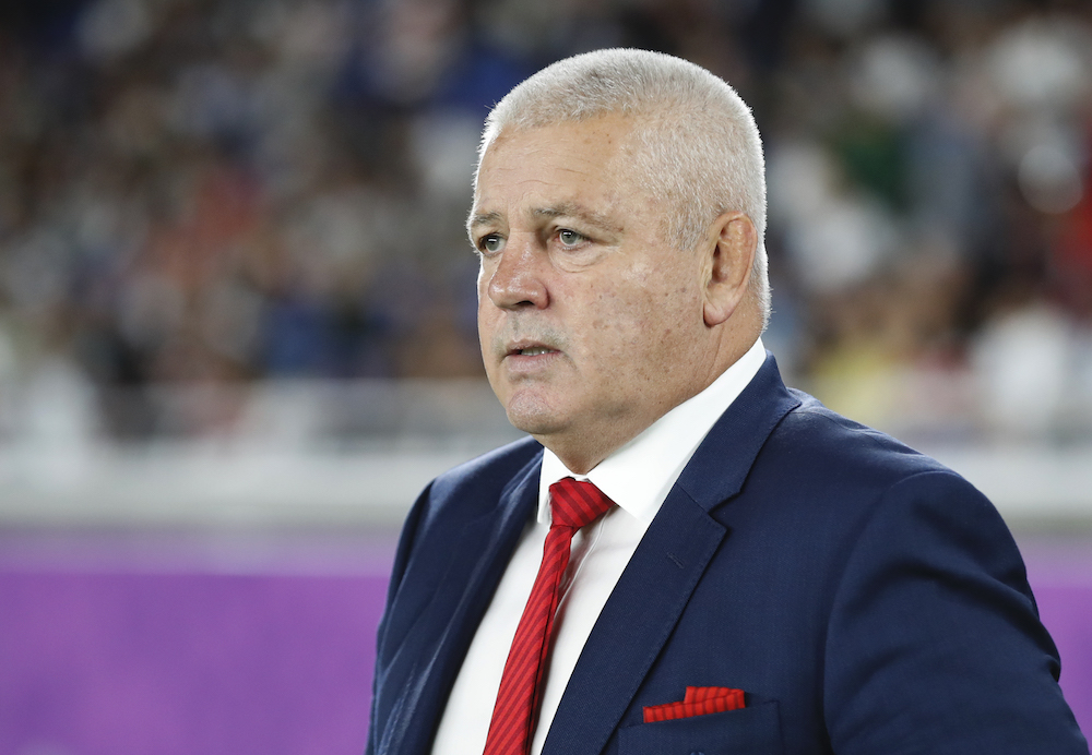 Wales head coach Warren Gatland during the warm up before the match against South Africa in Yokohama, October 27, 2019. u00e2u20acu201d Reuters pic 