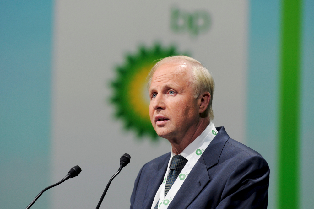 BP said October 4, 2019 that Chief Executive Bob Dudley, who oversaw the energy giantu00e2u20acu2122s response to and recovery from the devastating Gulf of Mexico 2010 oil spill disaster, will leave next year. u00e2u20acu201d AFP pic 