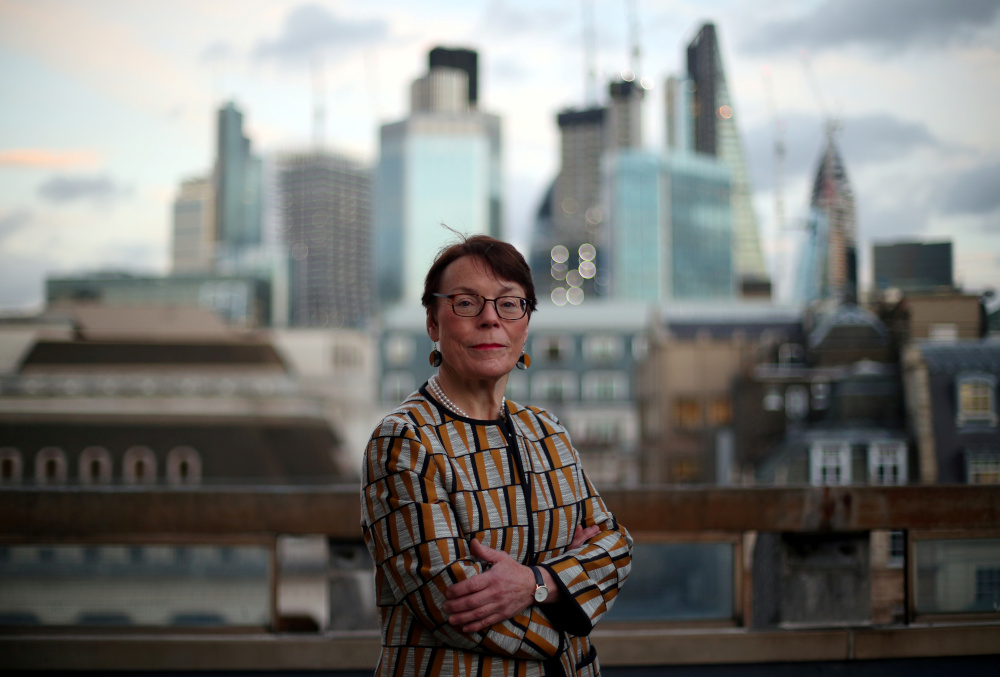 Catherine McGuinness, Chairman of the Policy and Resources Committee of the City of London Corporation, poses for a photograph in London, Britain, January 17, 2018. u00e2u20acu201d Reuters pic 
