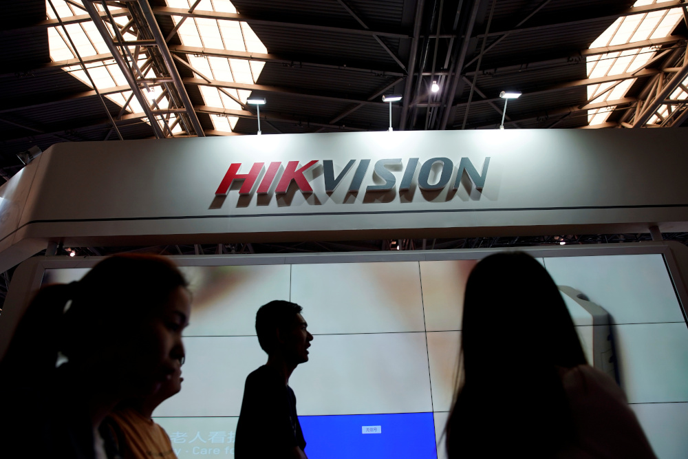 People visit a HIKVision booth at the security exhibition in Shanghai, China May 24, 2019. u00e2u20acu201d Reuters pic 