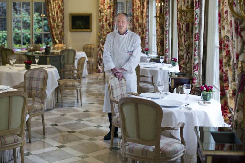 Eric Frechon is celebrating 20 years as Bristol Paris Head Chef. u00e2u20acu2022 AFP pic