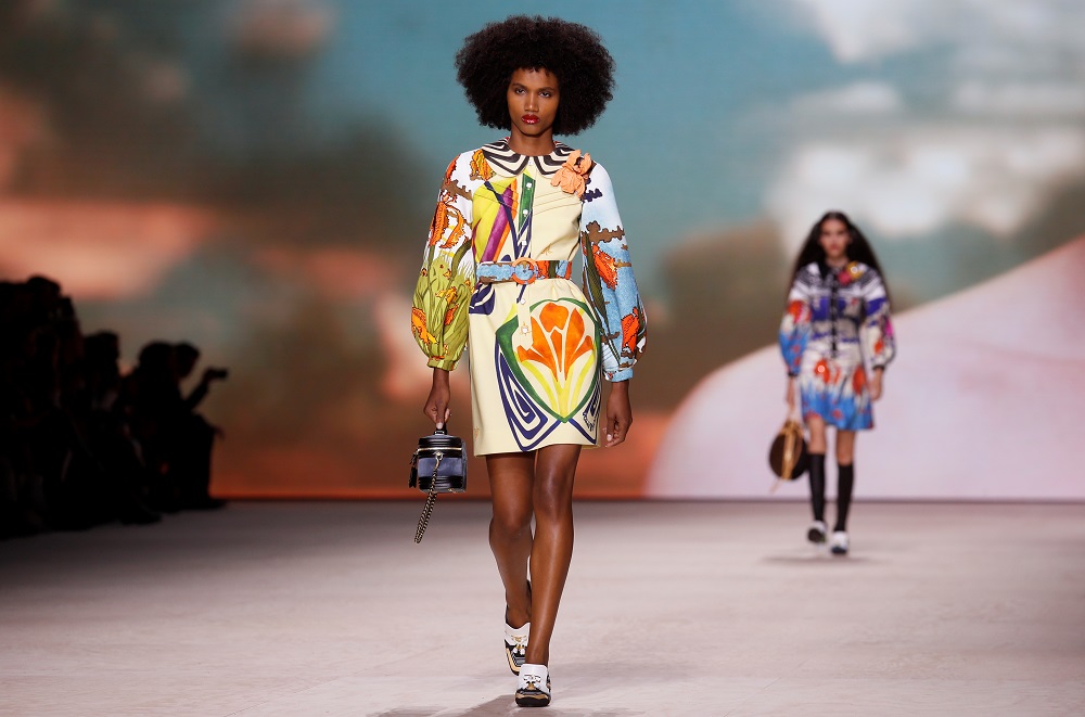 Models present creations by designer Nicolas Ghesquiere as part of his Spring/Summer 2020 womenu00e2u20acu2122s ready-to-wear collection show for fashion house Louis Vuitton during Paris Fashion Week in Paris October 1, 2019. u00e2u20acu2022 Reuters pic