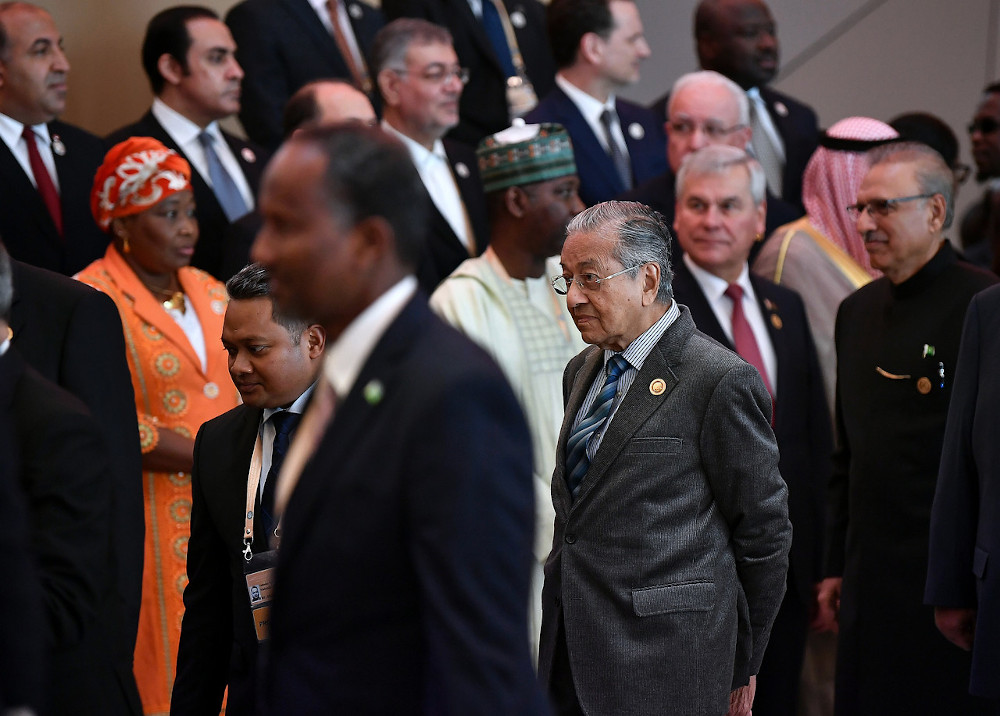Prime Minister Tun Dr Mahathir Mohamad is seen at the 18th Summit of the State and Government of Non Aligned Movement (NAM) Summit in Baku October 25, 2019. u00e2u20acu201d Bernama pic