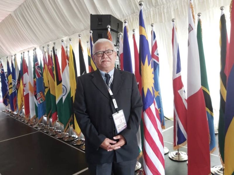 Johor Pakatan Harapan (PH) Backbenchers Club chairman Khairuddin A. Rahim during his attendance at the 64th Commonwealth Parliamentary Conference in Kampala, Uganda late last month. u00e2u20acu201d Picture courtesy of Khairuddin A. Rahim