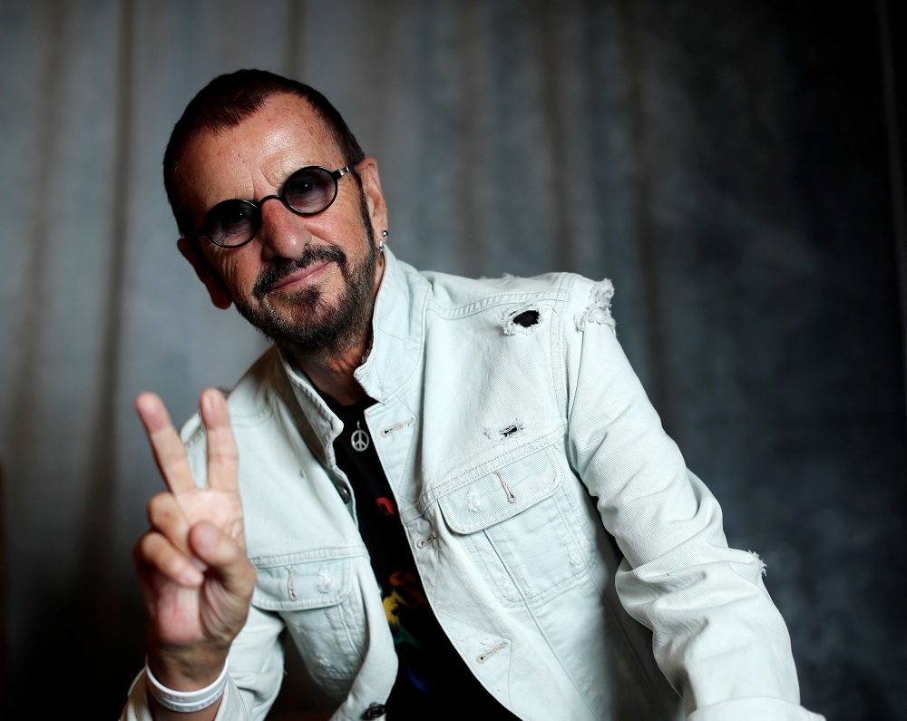 Musician Ringo Starr poses for a portrait in West Hollywood, California, October 24, 2019. u00e2u20acu201d Reuters pic         
