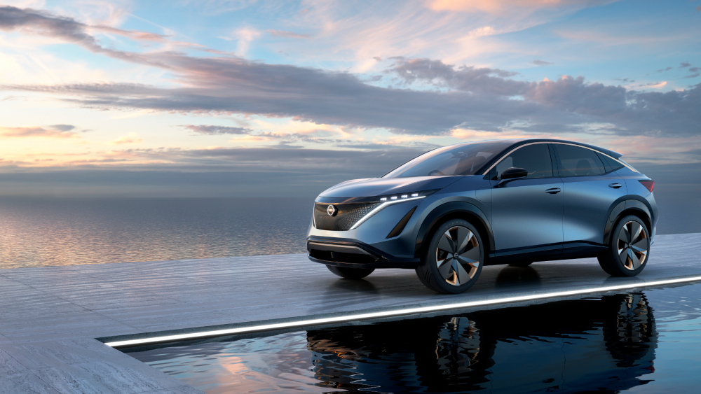 Nissanu00e2u20acu2122s Ariya Concept could go into production u00e2u20acu02dcin the near future.u00e2u20acu2122 u00e2u20acu201d Picture courtesy of Nissan via AFP-Relaxnews 