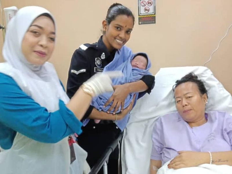 Ketua Polis Daerah Cheras ACP Mohamed Mokhsein Mohamed Zon berkata wanita dan anaknya berada dalam keadaan baik. u00e2u20acu201d Foto ihsan Facebook/Balai Polis Salak Selatan Barun