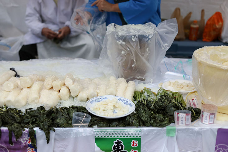 The market is named after 'bettara-zuke', a local specialty of sweet and salty daikon pickles