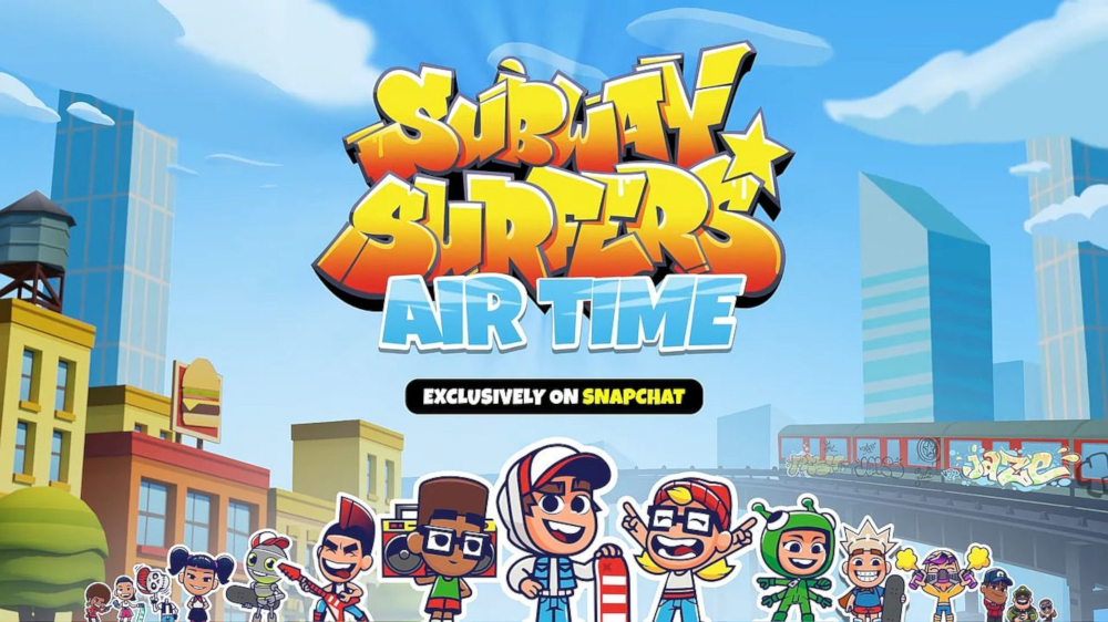u00e2u20acu02dcSubway Surfers Airtimeu00e2u20acu2122 is a Snapchat exclusive. u00e2u20acu201d Picture from Sybo Games via AFP-Relaxnews 
