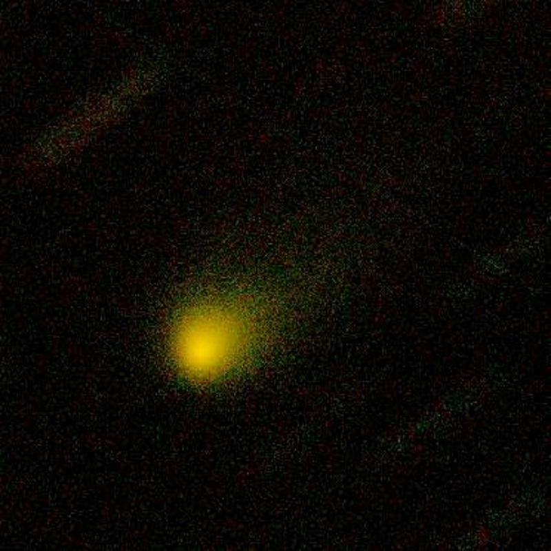 A two-colour composite image shows comet 2I/Borisov captured by the Gemini North telescope in Hawaii September 10, 2019.  u00e2u20acu201d Gemini Observatory/US National Science Foundation/AURA/AFP pic