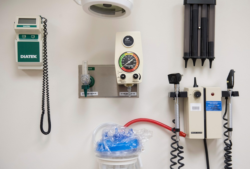 In this file photo taken on February 8, 2018, medical equipment is seen in an exam room at the National Institutes of Health (NIH) in Bethesda, Maryland. u00e2u20acu201d AFP pic       
