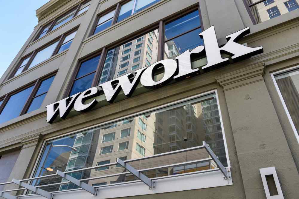 A WeWork logo is seen outside its offices in San Francisco September 30, 2019. u00e2u20acu2022 Reuters pic