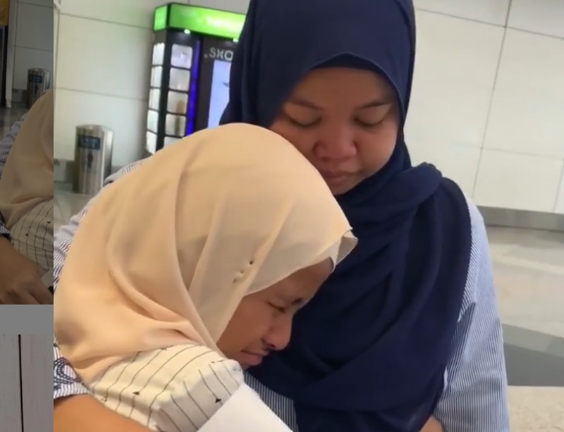 Actor Aaron Azizu00e2u20acu2122s family members find it hard to say goodbye to their faithful housemaid of 11 years. u00e2u20acu2022 Picture via Instagram/diyanahalik