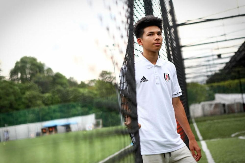 Davis signed a two-year deal with Fulham last year at the age of 17. u00e2u20acu201d TODAY pic