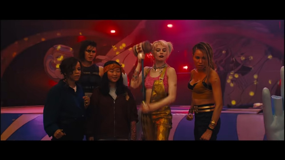A screengrab from DCu00e2u20acu2122s u00e2u20acu02dcBirds of Preyu00e2u20acu2122 that stars Margot Robbie, Jurnee Smolett-Bell, Mary Elizabeth Winstead, Elizabeth Winstead, Ella Jay Basco, Rosie Perez and Ewan McGregor among others. 