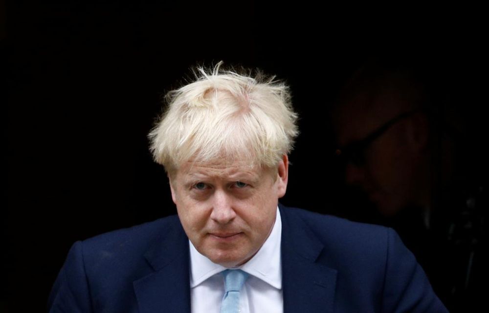 Britainu00e2u20acu2122s Prime Minister Boris Johnson leaves Downing Street in London, October 3, 2019. u00e2u20acu201d Reuters pic