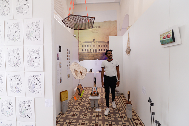 Ivan Gabriel curated the exhibition which will also travel to KL next month