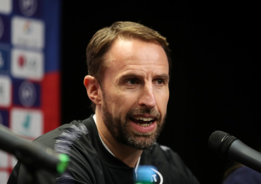 England manager Gareth Southgate speaks during a press conference in Prague October 10, 2019. u00e2u20acu2022 Reuters pic