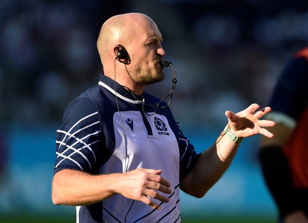 Scotland head coach Gregor Townsend during the warm up before Scotland played Russia on October 9, 2019. u00e2u20acu2022 Reuters pic