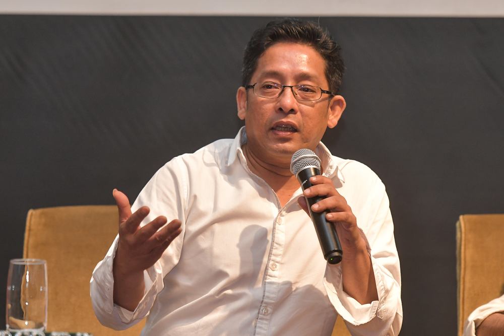 Founder Directorof Pusaka Eddin Khoo speaks during IDEAS 4th Liberalism Conference in Kuala Lumpur October 19, 2019. u00e2u20acu2022 Picture by Miera Zulyana