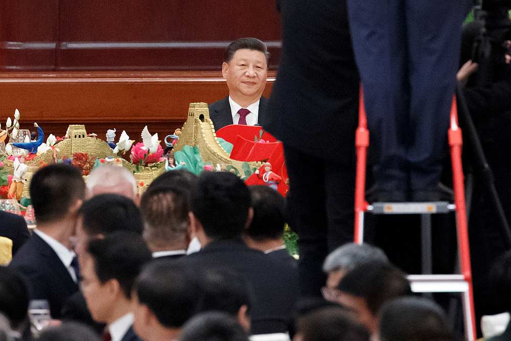 Chinese President Xi Jinping attends a reception at the Great Hall of the People marking the 70th anniversary of the founding of the People's Republic of China in Beijing September 30, 2019. u00e2u20acu201d Reuters pic