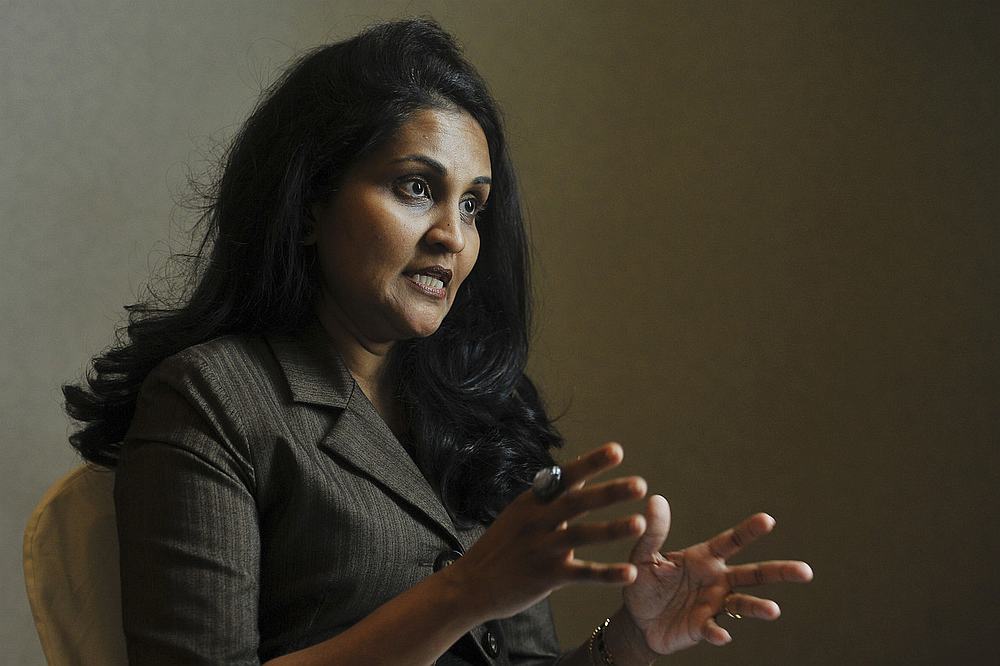 KPMG head of governance & sustainability Kasturi Nathan speaking  in conjunction with the Sustainable Brands Conference October 8, 2019. u00e2u20acu201d Bernama pic