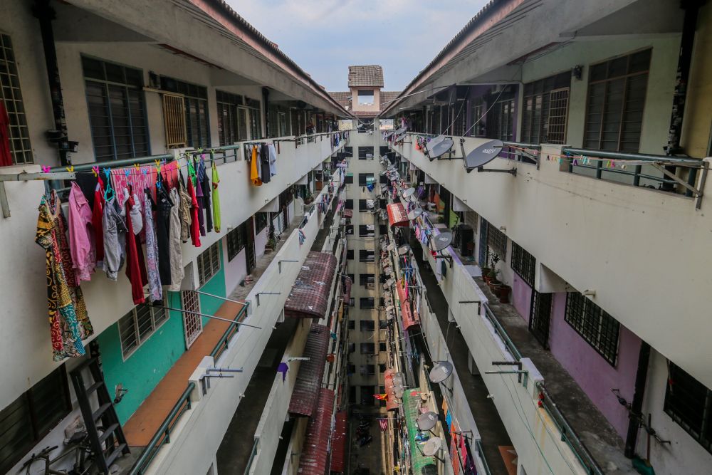 The isolation of communities has resulted in the B40 group being trapped in imbalances of the system. u00e2u20acu201d Picture by Firdaus Latif