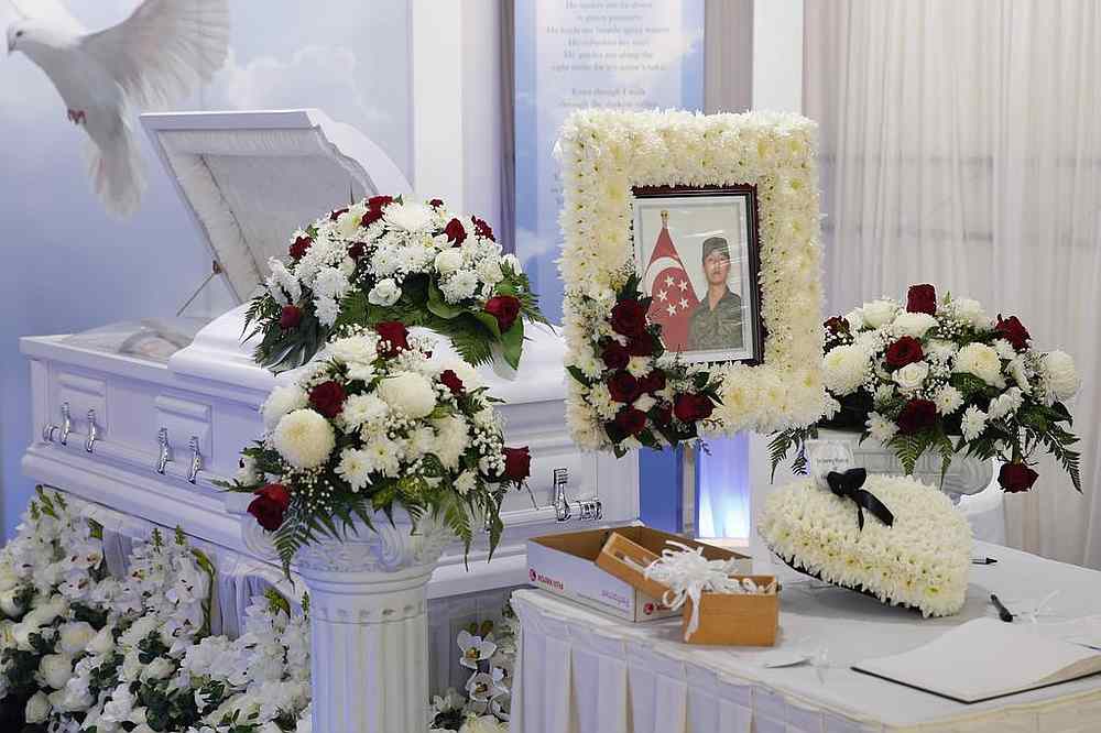 During a Singapore military exercise in November last year, a Bionix armoured vehicle reversed into and mounted a Land Rover, killing Corporal Liu Kai who was in the driveru00e2u20acu2122s seat. u00e2u20acu201d TODAY pic