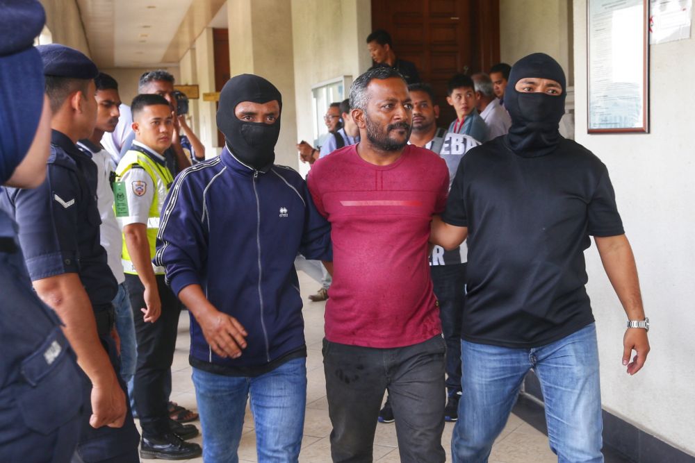 Suspected Liberation Tigers of Tamil Eelam sympathiser V. Suresh Kumar is pictured at the Kuala Lumpur High Court October 31, 2019. u00e2u20acu201d Picture by Ahmad Zamzahuri