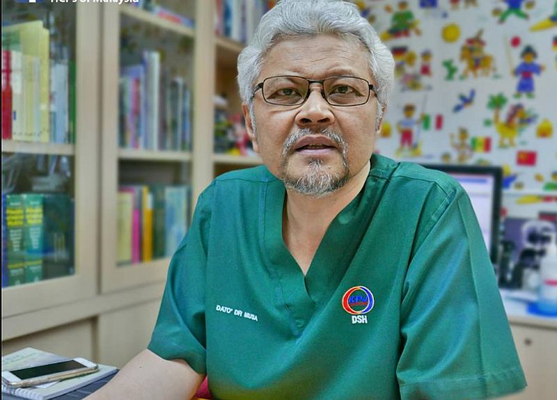 Paediatrician and neonatologist Datuk Dr Musa Mohd Nordin — Picture courtesy of ms-my.facebook.com