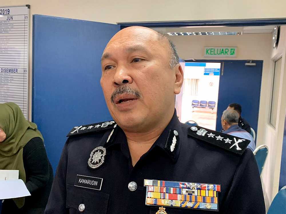 Johor police chief Datuk Mohd Kamarudin Md Din says there were no incidents in Johor involving LTTE and any information is considered secret. u00e2u20acu201d Picture by Ben Tan
