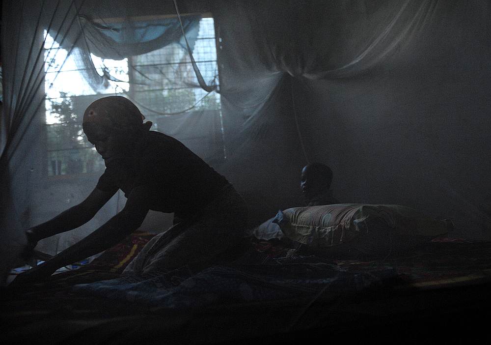 Insecticide-treated nets are a time-honoured but highly effective way of preventing transmission of the mosquito-borne malarial parasite. u00e2u20acu201d AFP