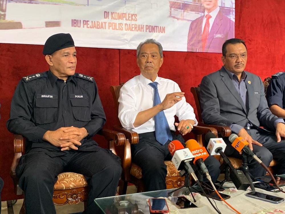 Home Minister Tan Sri Muhyiddin Yassin said the authorities take a serious view of the MACCu00e2u20acu2122s claims. u00e2u20acu201d Picture by Ben Tan