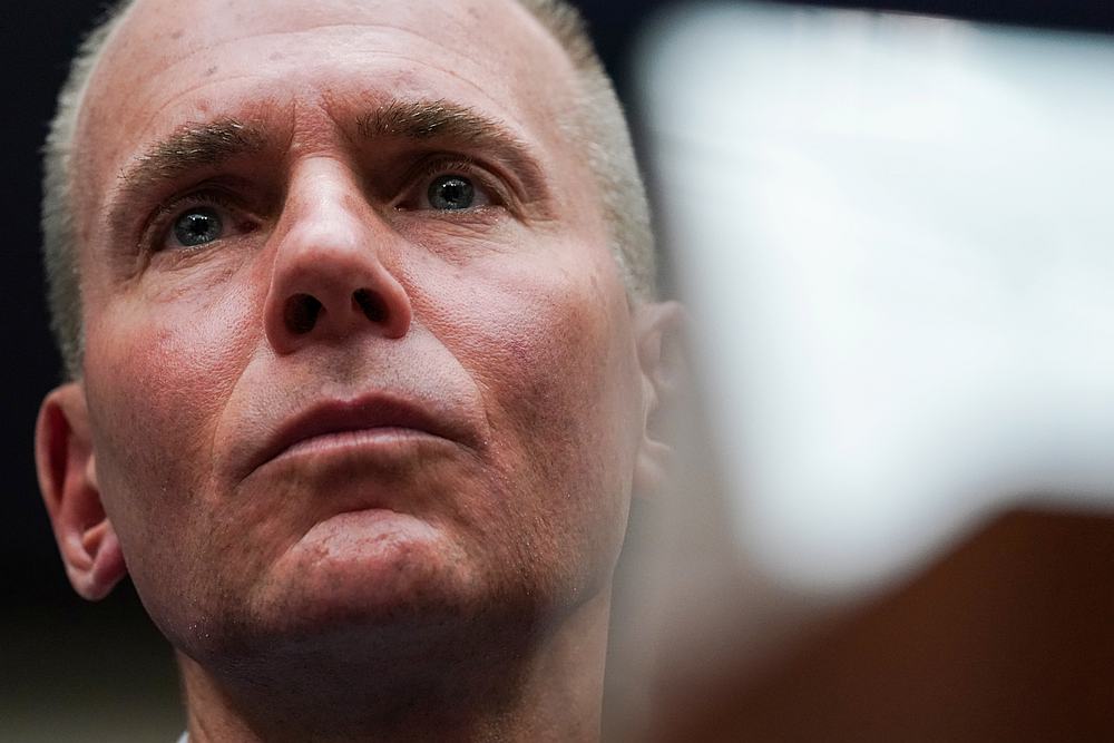 Boeing Chief Executive Dennis Muilenburg testifies before the House Transportation and Infrastructure Committee on Capitol Hill in Washington October 30, 2019. u00e2u20acu201d Reuters pic