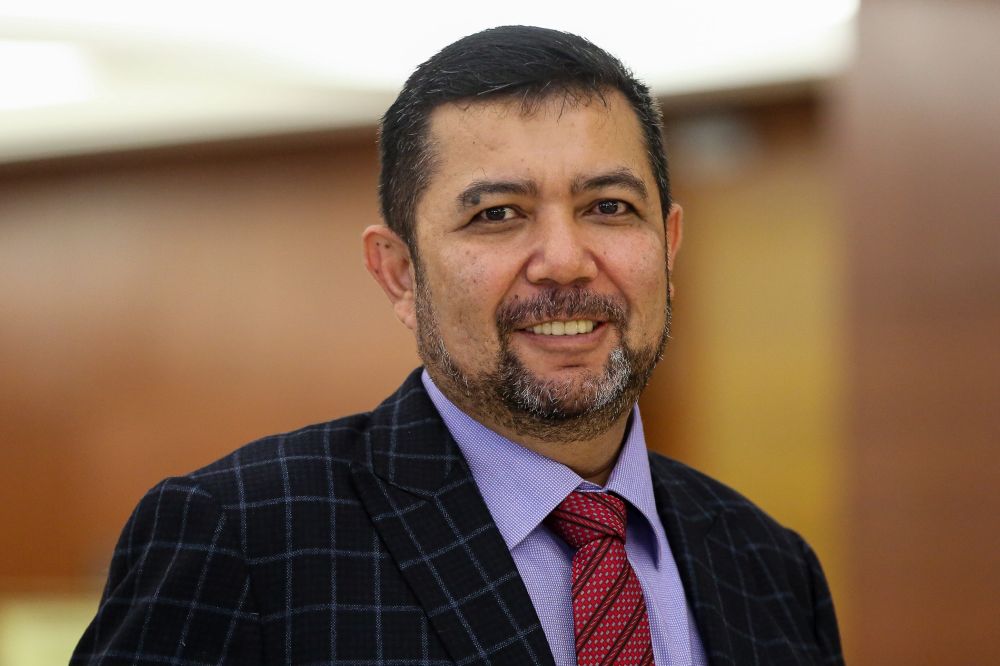 Foreign Affairs Deputy Minister Datuk Marzuki Yahya is pictured at Parliament in Kuala Lumpur October 30, 2019. u00e2u20acu201d Picture by Yusof Mat Isa