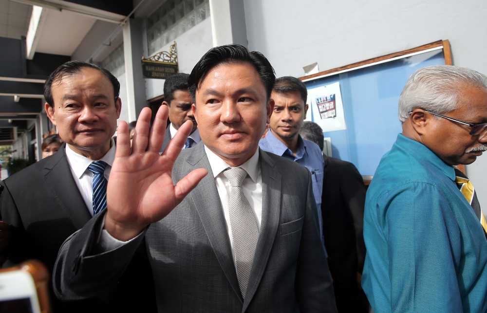 DAP lawmaker Paul Yong arrives at the Session Court in Ipoh October 22, 2019. u00e2u20acu2022 Picture by Farhan Najib