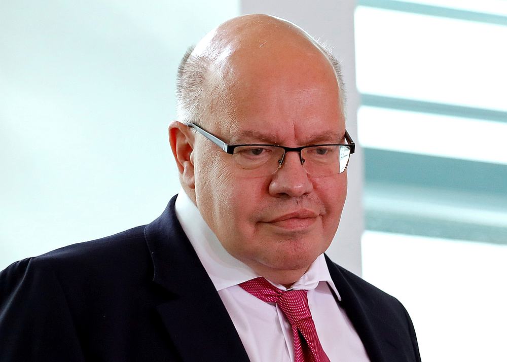 German Economy Minister Peter Altmaier at a weekly cabinet meeting at the Chancellery in Berlin October 2, 2019. u00e2u20acu201d Reuters pic