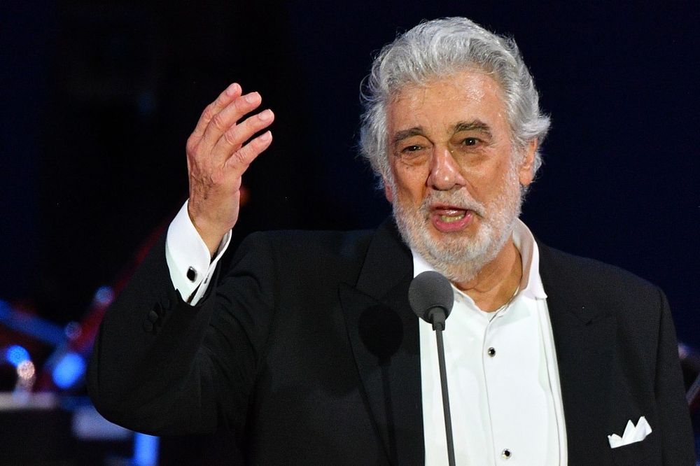 Spanish tenor Placido Domingo performs during his concert in the newly inaugurated sports and culture centre u00e2u20acu02dcSt Gellert Forumu00e2u20acu2122 in Szeged, southern Hungary, August 28, 2019. u00e2u20acu201d AFP pic