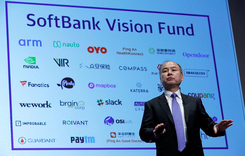 Japan's SoftBank Group Corp Chief Executive Masayoshi Son attends a news conference in Tokyo November 5, 2018. u00e2u20acu201d Reuters pic