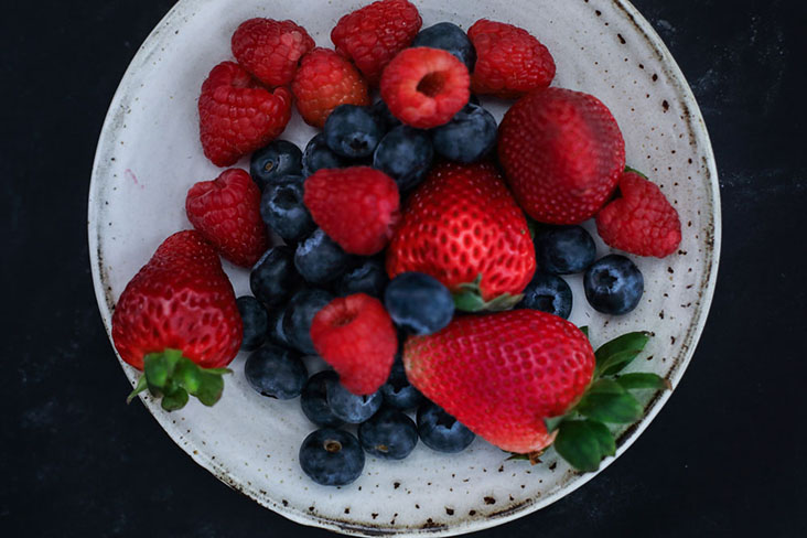 Use any kind of berries that you like – they are all full of nutrients and health benefits
