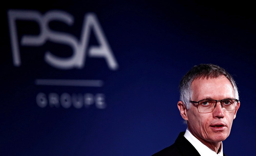 Carlos Tavares, CEO and Chairman of the PSA Group, at a news conference in Rueil-Malmaison, near Paris, France February 26, 2019. u00e2u20acu201d Reuters pic