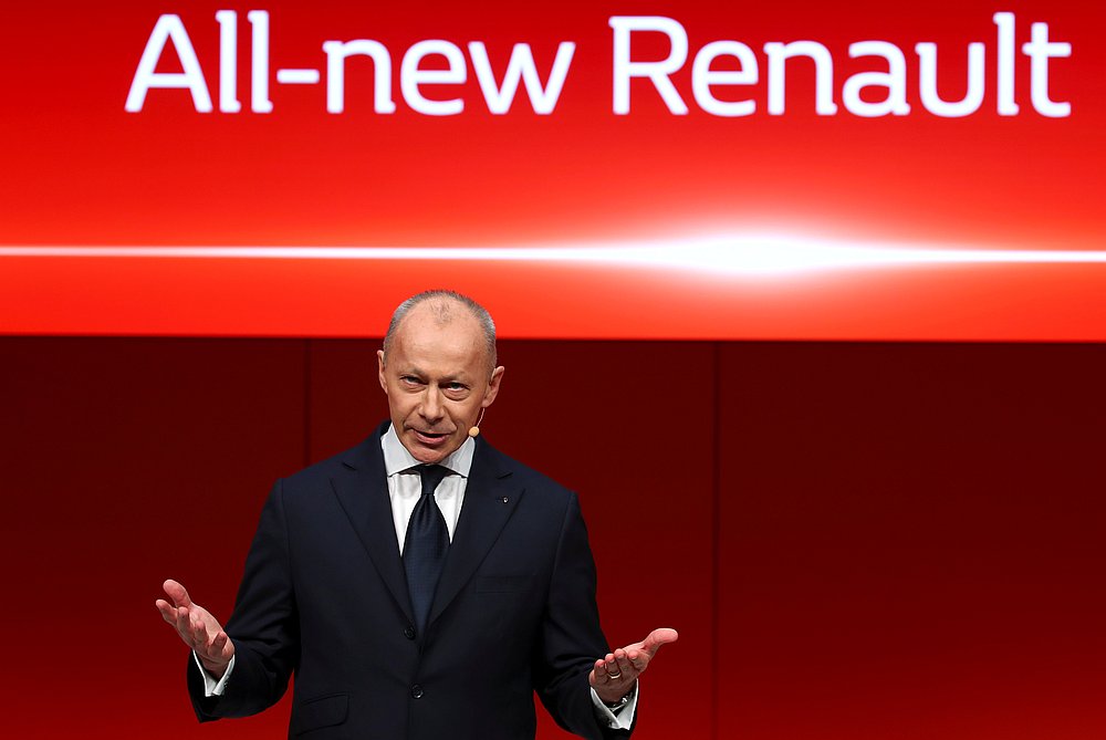 Renault CEO Thierry Bollore attends the 89th Geneva International Motor Show in Geneva, Switzerland March 5, 2019. u00e2u20acu201d Reuters pic