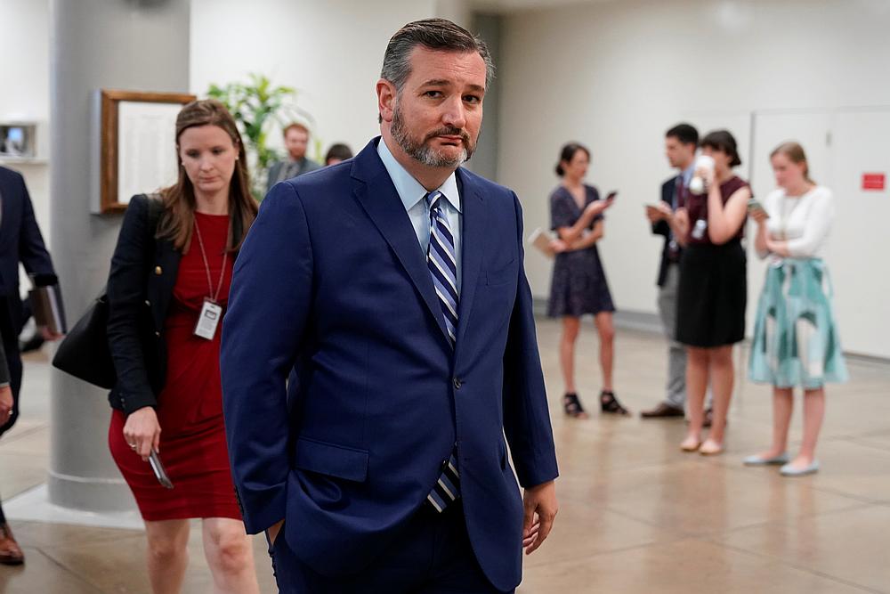 Senator Ted Cruz arrives for a vote on Capitol Hill in Washington September 17, 2019. u00e2u20acu201d Reuters pic