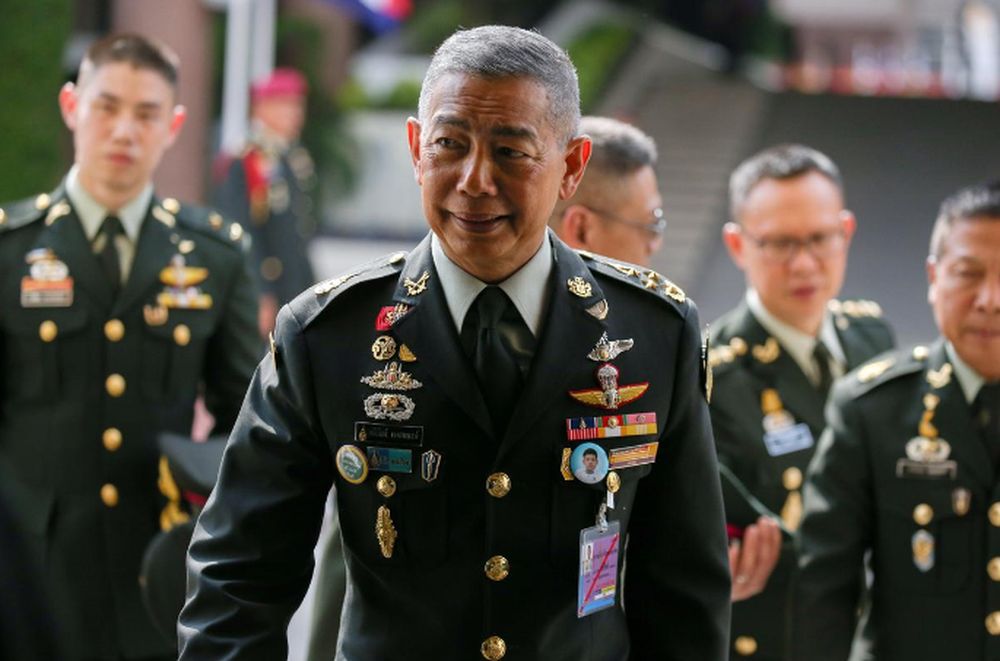 Thailandu00e2u20acu2122s Royal Army Chief General Apirat Kongsompong arrives before an interview with members of foreign media at the Thai Army headquarters in Bangkok, Thailand, April 2, 2019. u00e2u20acu201d Reuters pic