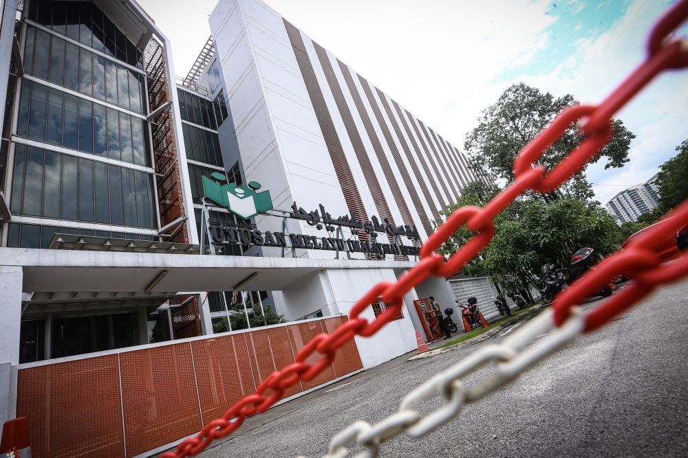 The Utusan headquarters in Kuala Lumpur October 9, 2019. u00e2u20acu201d Picture by Hari Anggara