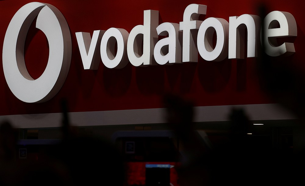 The Vodafone logo is seen at the Mobile World Congress in Barcelona, Spain February 28, 2018. u00e2u20acu201d Reuters pic