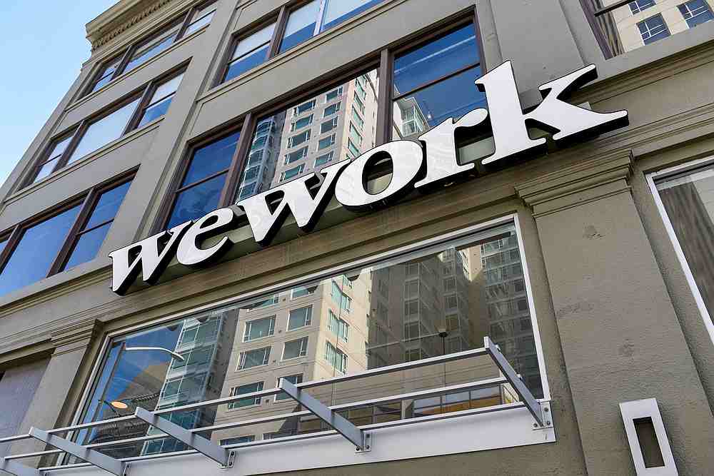 A WeWork logo is seen outside its offices in San Francisco, California September 30, 2019. u00e2u20acu201d Reuters pic