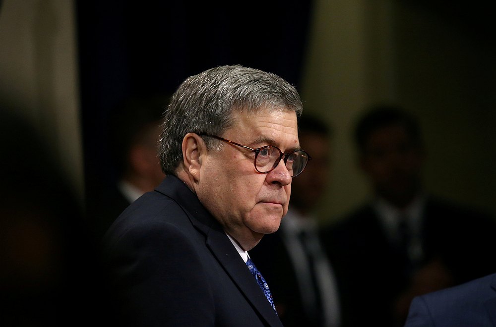 US Attorney General William Barr at the US Department of Justice in Washington May 9, 2019. u00e2u20acu201d  Reuters pic