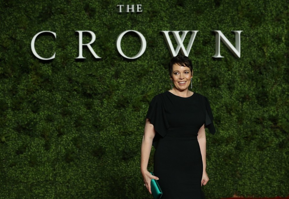 British actress Olivia Colman poses on the red carpet upon arrival for the world premiere of Netflix series u00e2u20acu02dcThe Crown - Series 3u00e2u20acu2122 in London November 13, 2019. u00e2u20acu201d AFP pic